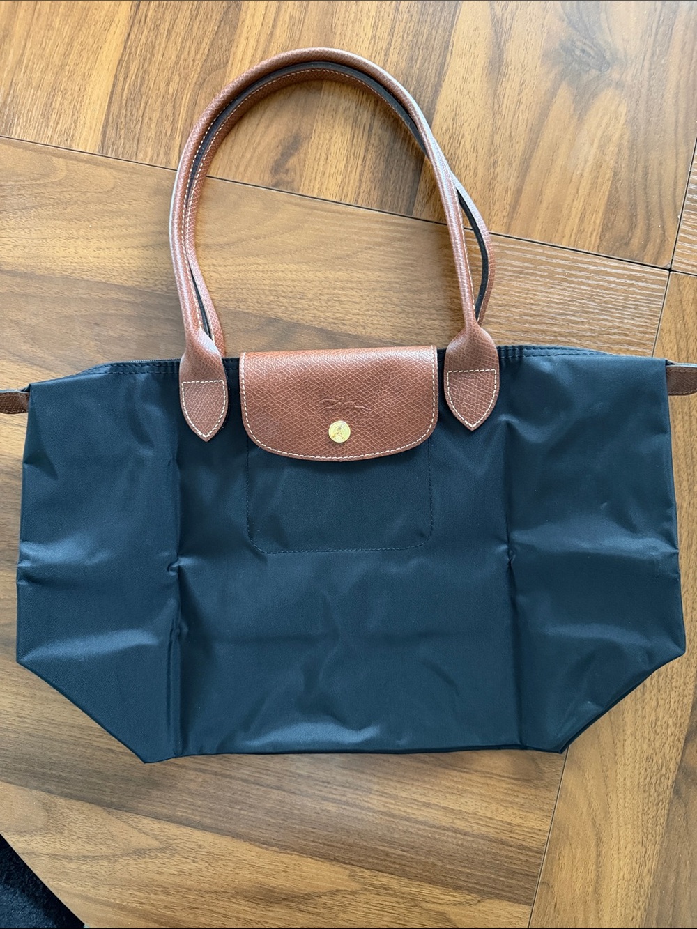 Longchamp Medium Black Tote